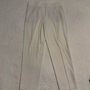 Babaton Ivory Straight-Leg Pants